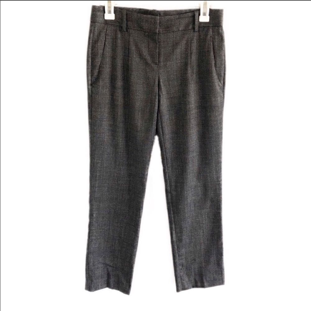 nwot Theory Namiko wool tweed trousers sz 4